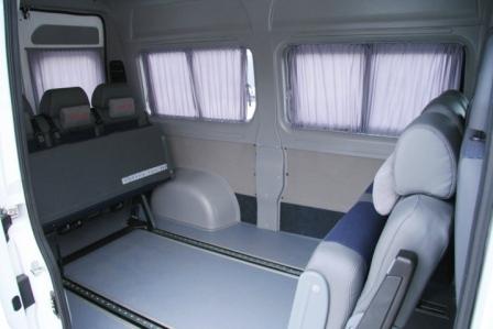 фотографии пассажирского микроавтобуса Citroen Jumper 8+1 мест - грузовое пространство