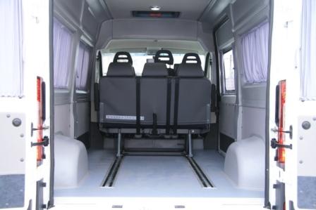 Фотографии багажного отделения пассажирского (грузопассажирского) микроавтобуса
